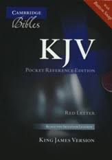 KJV POCKET REFERENCE BIBLE