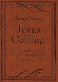 JESUS CALLING BROWN IMITATION LEATHER