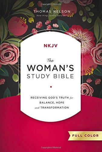 NKJV WOMAN'S STUDY BIBLE FULL COLOUR
