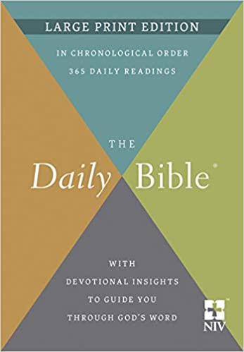 NIV DAILY BIBLE LARGE PRINT 