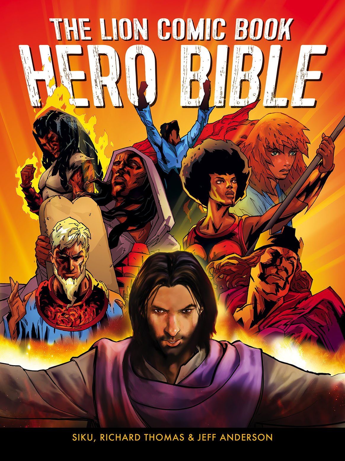 THE LION COMIC BOOK HERO BIBLE