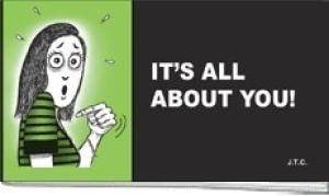 ITS ALL ABOUT YOU CHICK TRACT PACK OF 25