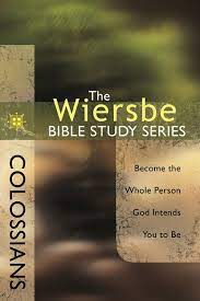 WIERSBE BIBLE STUDY SERIES COLOSSIANS