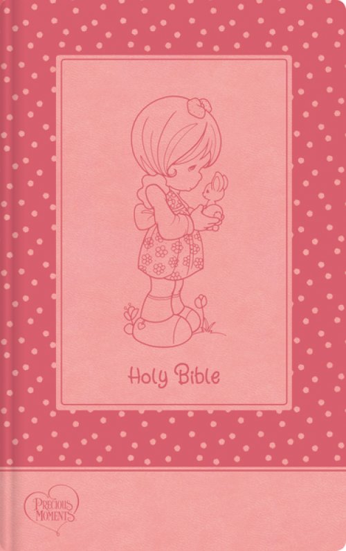 ICB PRECIOUS MOMENTS BIBLE PINK