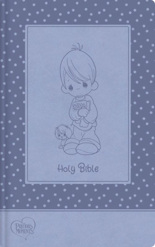 ICB PRECIOUS MOMENTS BIBLE BLUE