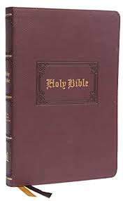 KJV THINLINE BIBLE BROWN COMFORT PRINT  