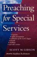 PREACHING FOR SPECIAL SERVICES