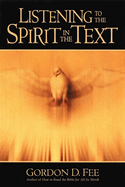 LISTENING TO SPIRIT IN THE TEXT