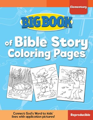 BIG BOOK OF BIBLE STORY COLOURING PAGES