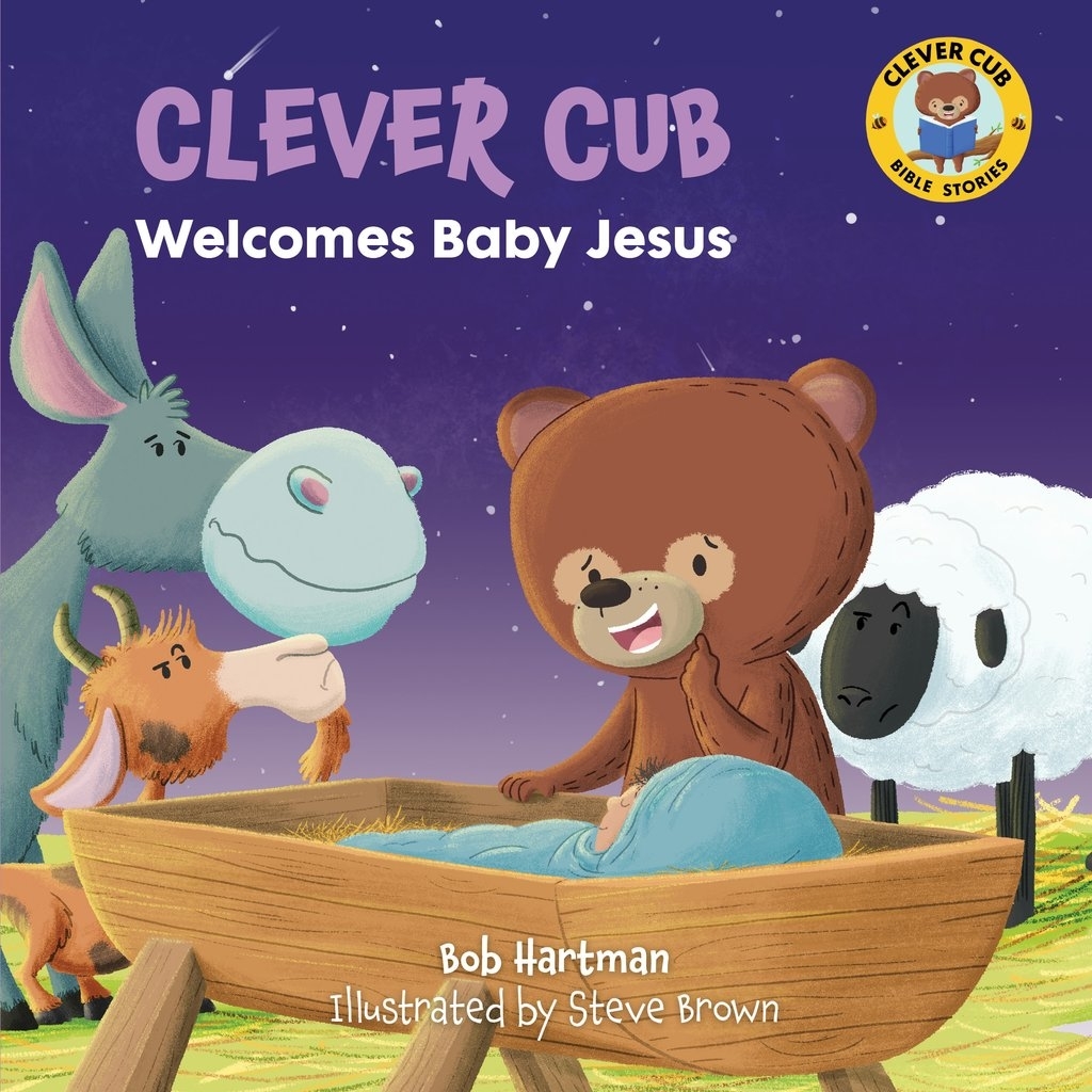 CLEVER CUB WELCOMES BABY JESUS