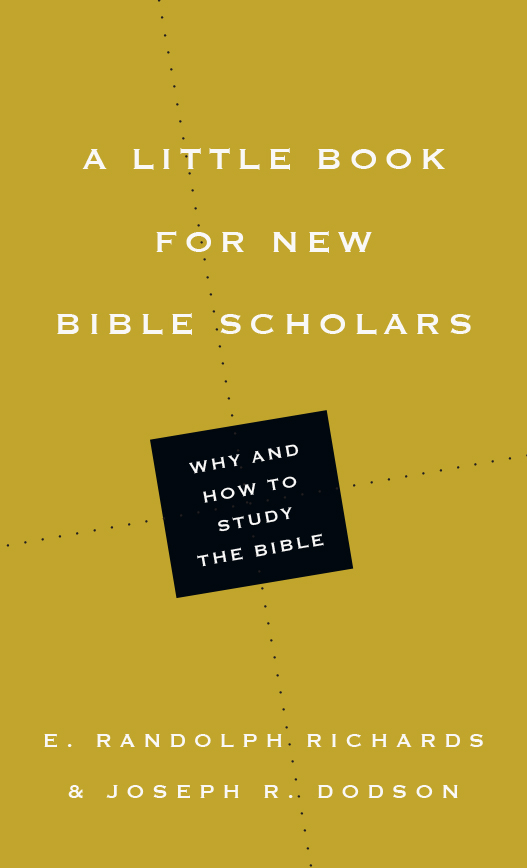 A LITTLE BOOK FOR NEW BIBLE SCHOLARS