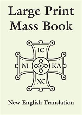 LARGE PRINT MASS BOOK