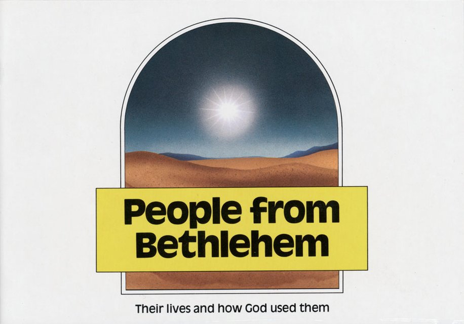 PEOPLE FROM BETHLEHEM