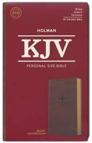 KJV PERSONAL SIZE BIBLE BROWN