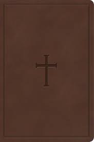 CSB GIANT PRINT REFERENCE BIBLE BROWN