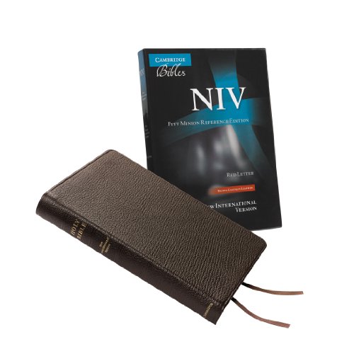 NIV PITT MINION REFERENCE BIBLE