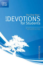 ONE YEAR BOOK OF ALIVE DEVOTIONS FOR STUDENTS