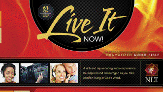 NLT LIVE IT NOW DRAMATISED BIBLE CD