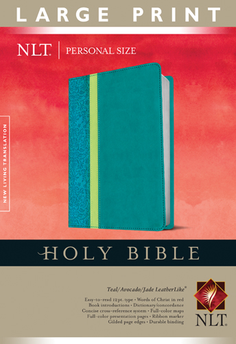 NLT LARGE PRINT PERSONAL SIZE BIBLE