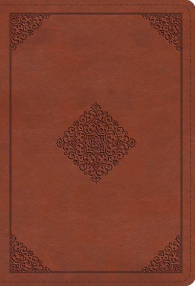 ESV LARGE PRINT COMPACT BIBLE TERACOTTA