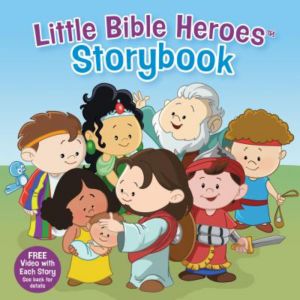 LITTLE BIBLE HEROES STORYBOOK PADDED BOOK