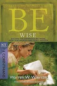 BE WISE 1 CORINTHANS