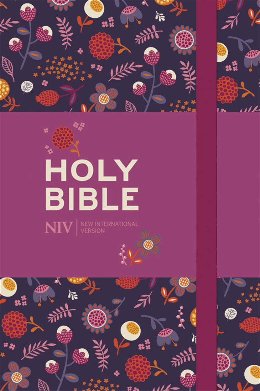 NIV FLORAL POCKET NOTEBOOK BIBLE