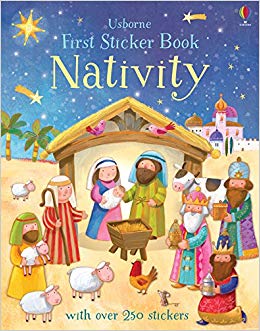 NATIVITY USBORNE FIRST STICKER BOOK