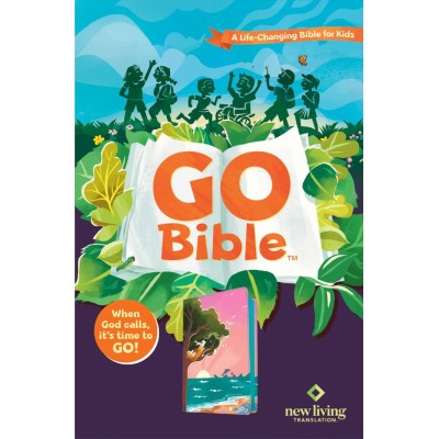 NLT GO BIBLE LEATHERLIKE BEACH SUNRISE