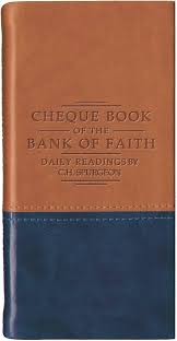 CHEQUE BOOK OF THE BANK OF FAITH