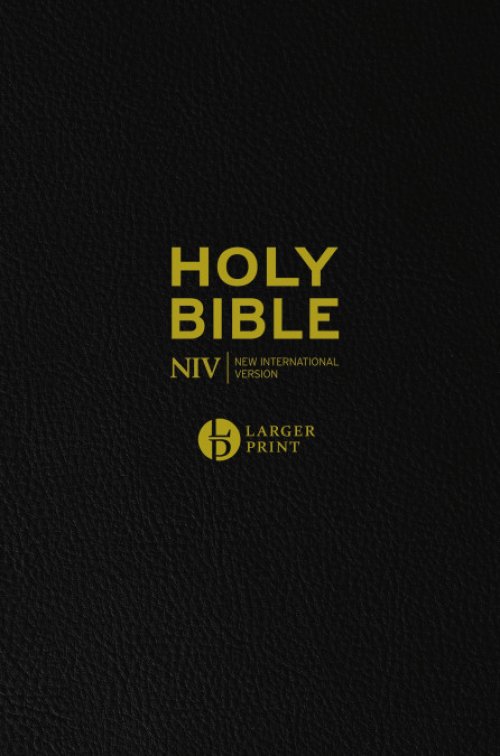 NIV LARGER PRINT BIBLE