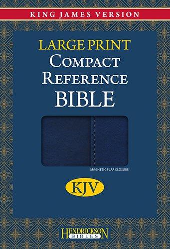 KJV COMPACT REFERENCE BIBLE LARGE PRINT WITH MAGNETIC FLAP