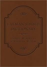 LAYMANS BIBLE DICTIONARY PB