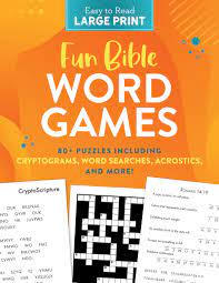 FUN BIBLE WORD GAMES