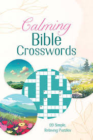 CALMING BIBLE CROSSWORDS