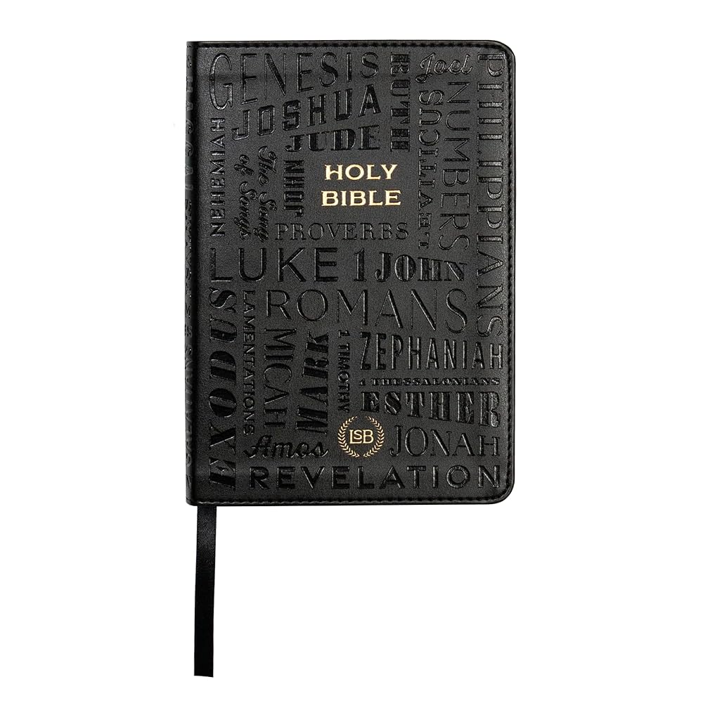LEGACY STANDARD BIBLE COMPACT BLACK IMITATION