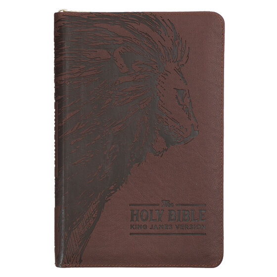 KJV DELUXE GIFT BIBLE BROWN