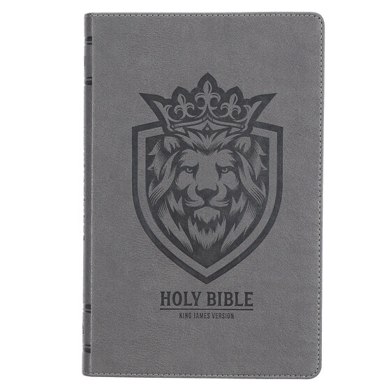 KJV GIFT BIBLE CHARCOAL