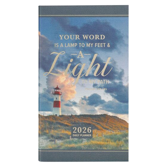 YOUR WORD IS A LAMP SMALL DAILY PLANNER 2026