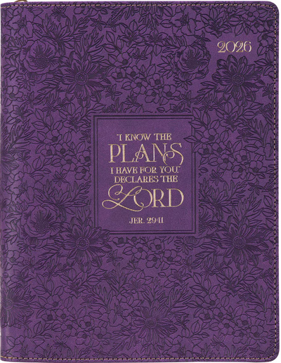 I KNOW THE PLANS DAILY PLANNER 2026
