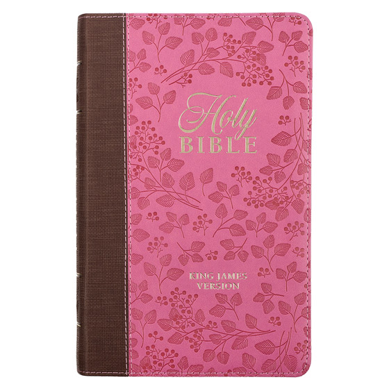 KJV GIANT PRINT BIBLES BERRY PINK