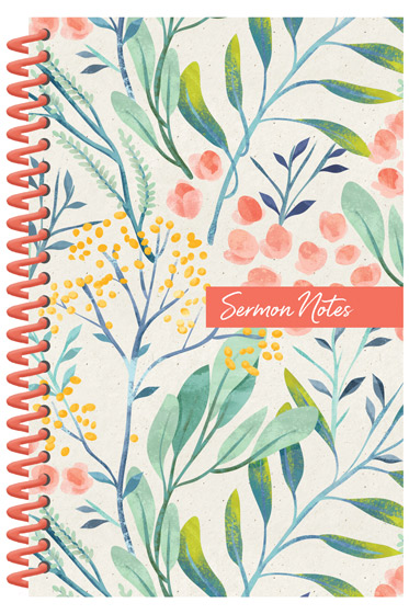 SERMON NOTES NOTEBOOK