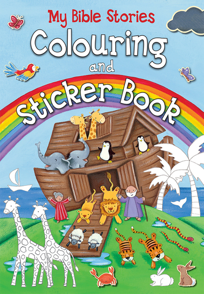 MY BIBLE STORIES COLOURING AND STICKER BOOK