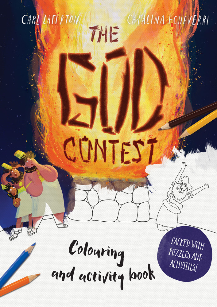 THE GOD CONTEST COLOURING AND ACTIVITY BOOK