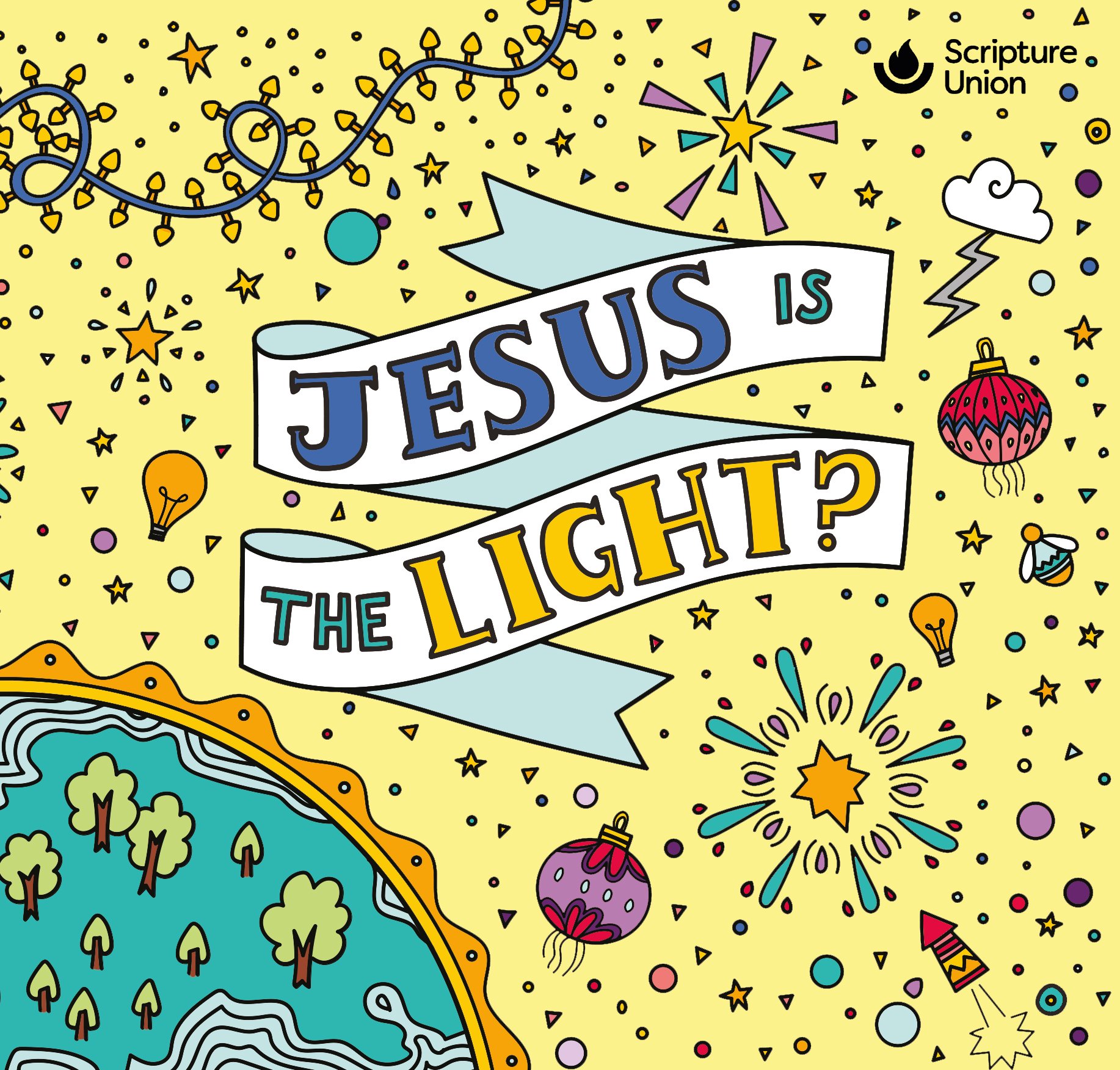 JESUS IS THE LIGHT PACK OF 10