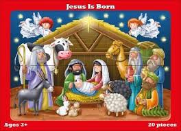 JESUS IS BORN JIGSAW 