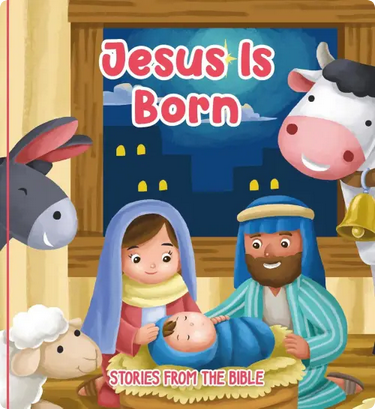 JESUS IS BORN BOARD BOOK