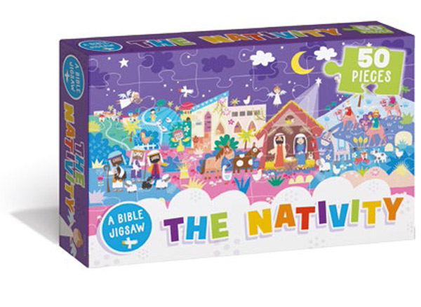 THE NATIVITY JIGSAW 50 PIECES