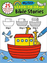 MY FIRST LEARN TO DRAW BIBLE STORIES