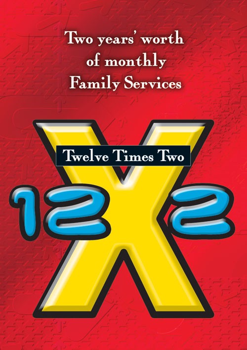12 X 2 TWELVE TIMES TWO
